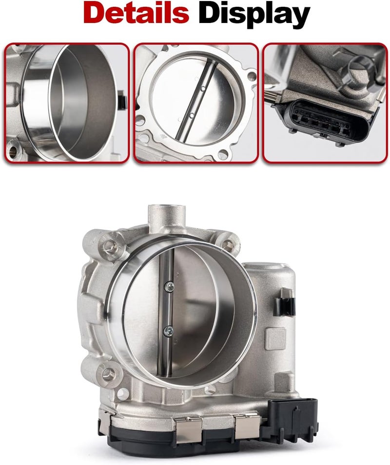 VANBOL Throttle Body Fit for 2011-2023 Chrysler 200 300 Town Country Voyager Dodge Avenger Challenger Charger Durango Grand Caravan Journey Jeep Cherokee Wrangler Ram 1500 C/V V6 3.2L 3.6L 5184349AB - Image 3